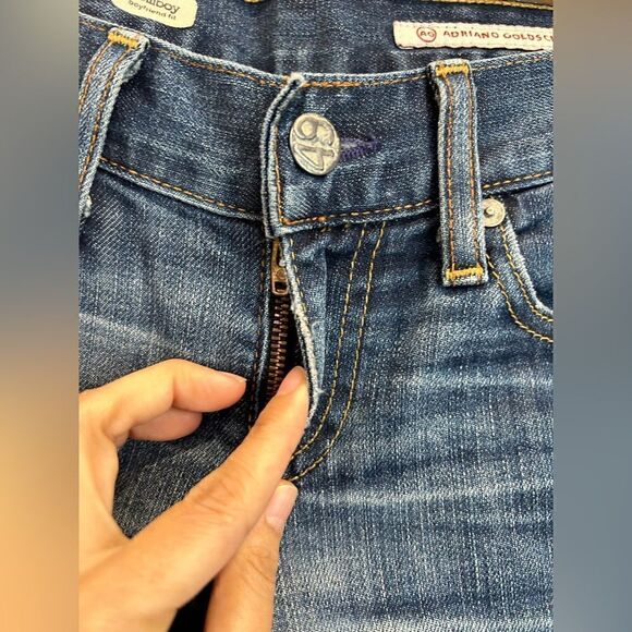 AG Adriano Goldschmied Tomboy Boyfriend Fit Jeans - Picture 4 of 14